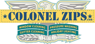 Colonel Zips: window cleaning, pressure washing, gutter cleaning, holiday lighting