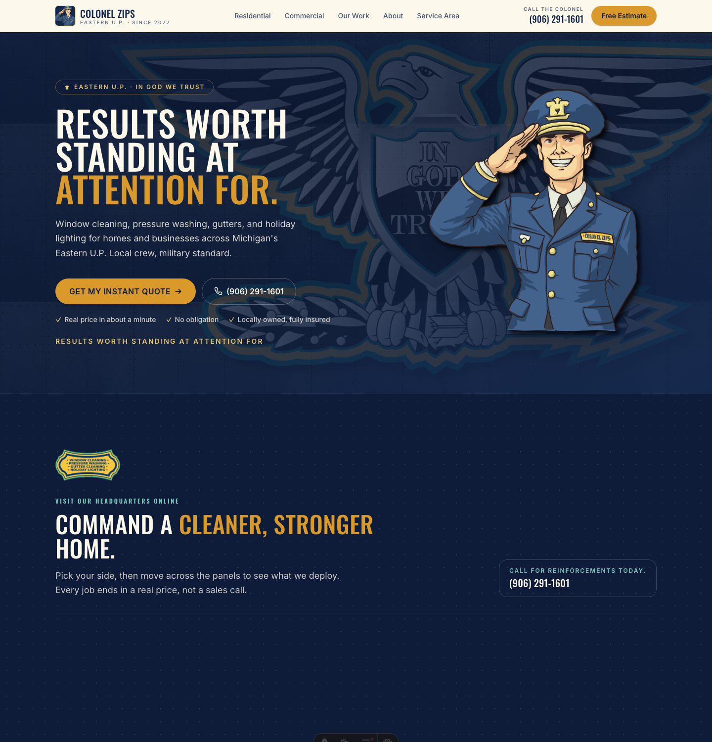 The Showcase design preview