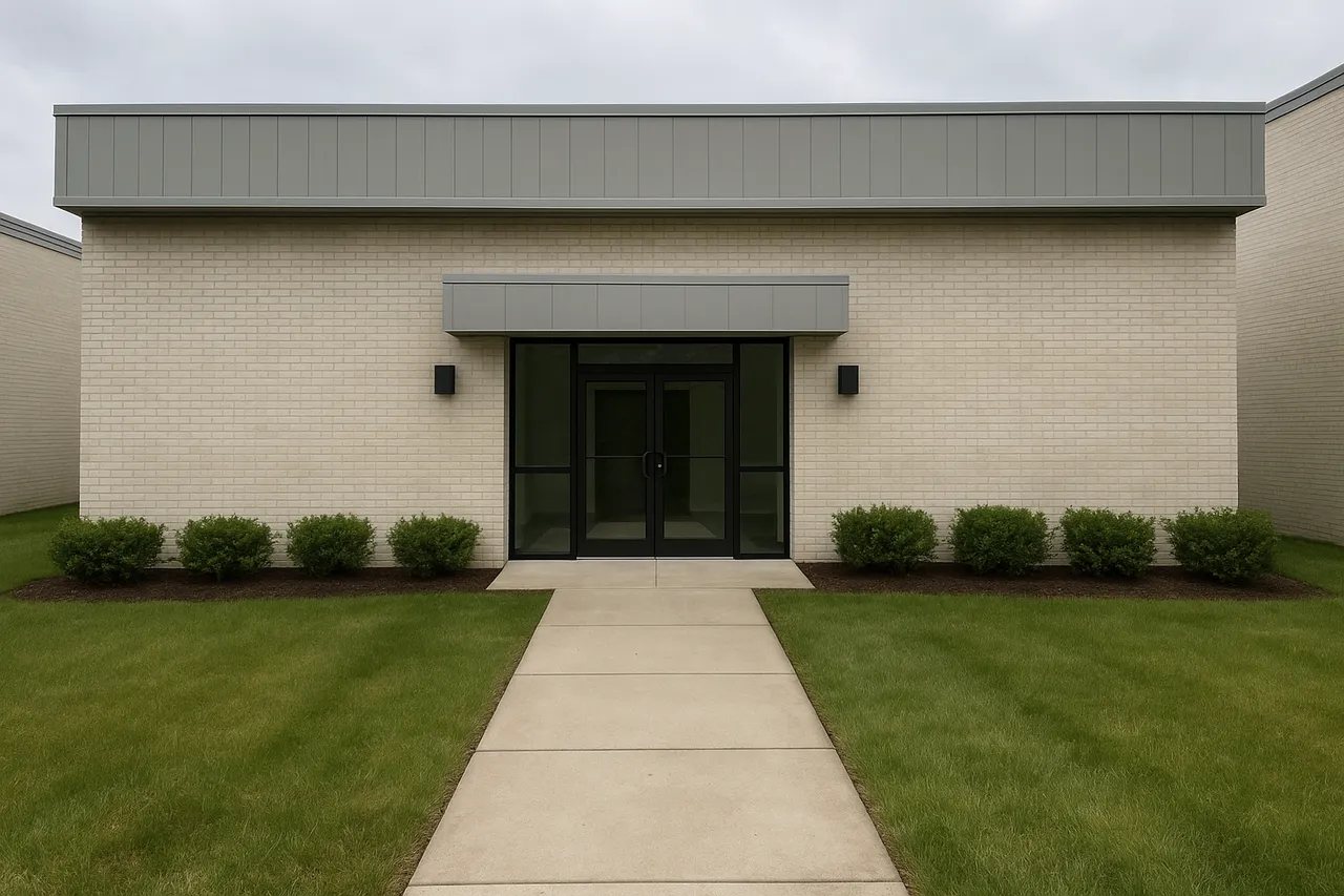 Commercial exterior cleaning by Colonel Zips